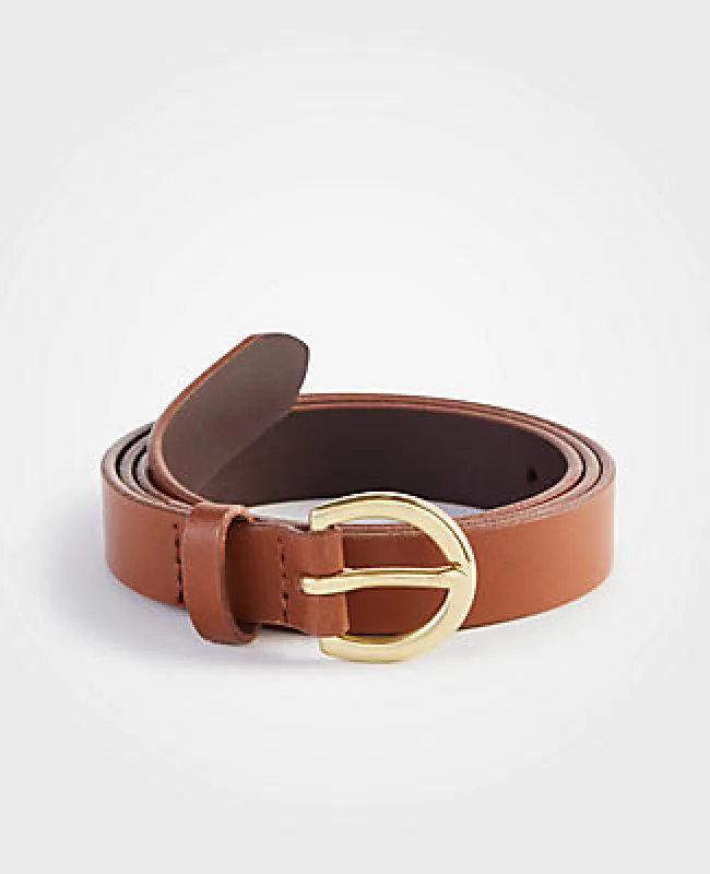 Ann Taylor Leather Trouser Belt sold by Ann Taylor