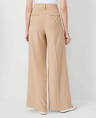 Ann Taylor The Pleated Wide-Leg Pant sold by Ann Taylor product image thumbnail 4