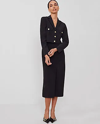 Ann Taylor The Column Maxi Skirt in Fluid Crepe sold by Ann Taylor