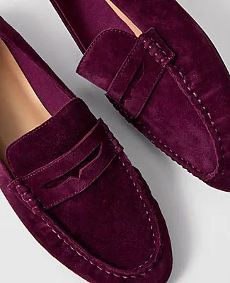 Ann Taylor Gathered Suede Loafer sold by Ann Taylor product image thumbnail 2