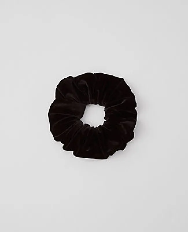 Ann Taylor Velvet Oversized Scrunchie sold by Ann Taylor
