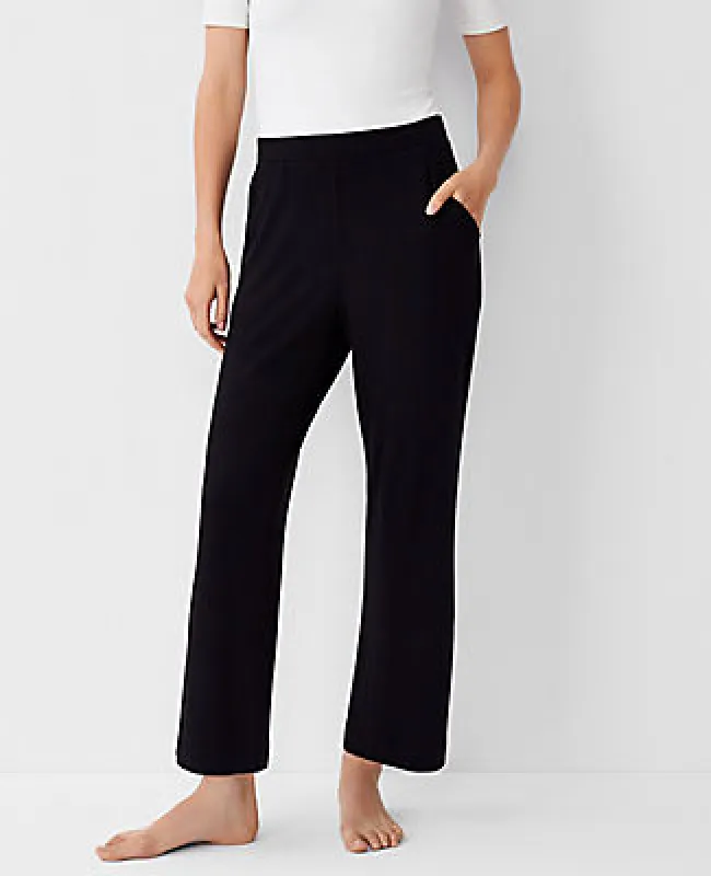 Ann Taylor The Wide-Leg Lounge Pant sold by Ann Taylor