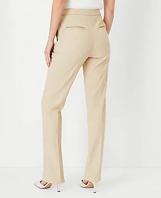 Ann Taylor The Petite Side Zip Straight Pant in Bi-Stretch sold by Ann Taylor product image thumbnail 3