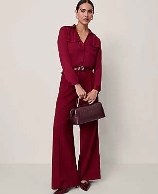 Ann Taylor The Petite Statement Palazzo Pant sold by Ann Taylor product image thumbnail 5