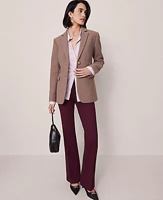 Ann Taylor The Skinny Flare Pant in Ponte sold by Ann Taylor product image thumbnail 5