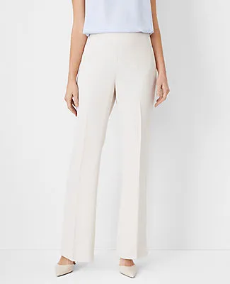 Ann Taylor The Petite Side Zip Trouser Pant in Fluid Crepe - Curvy Fit sold by Ann Taylor