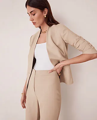 Ann Taylor The Petite Cutaway Blazer in Bi-Stretch sold by Ann Taylor