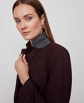 Ann Taylor The Petite One-Button Blazer sold by Ann Taylor product image thumbnail 3
