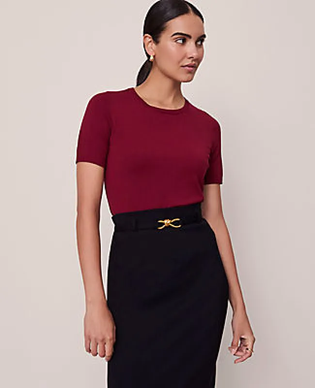 Ann Taylor Easy Sweater Tee sold by Ann Taylor