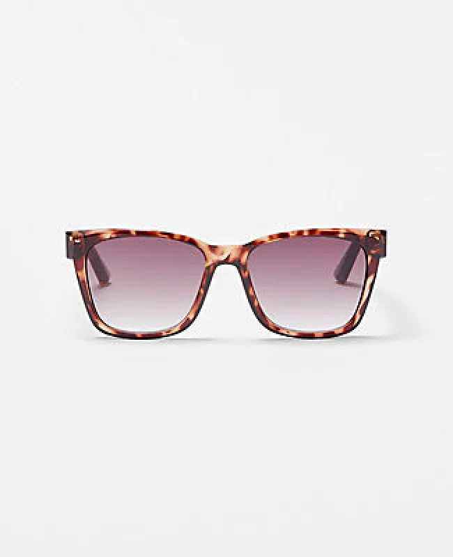 Ann Taylor Square Butterfly Sunglasses made by Ann Taylor