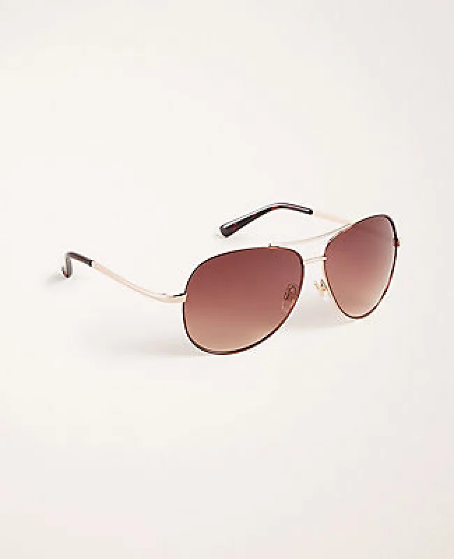 Ann Taylor Aviator Sunglasses sold by Ann Taylor