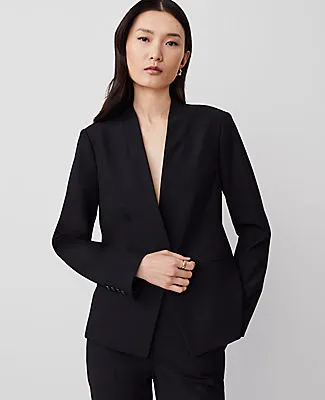 Ann Taylor The Cutaway Blazer in Bi-Stretch sold by Ann Taylor
