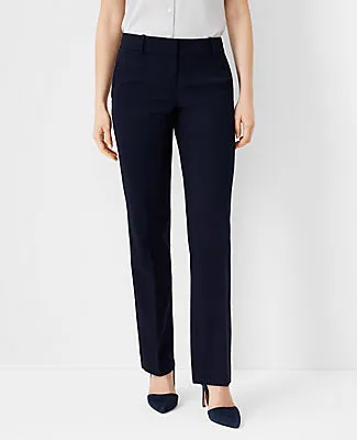 Ann Taylor The Straight Pant In Seasonless Stretch sold by Ann Taylor
