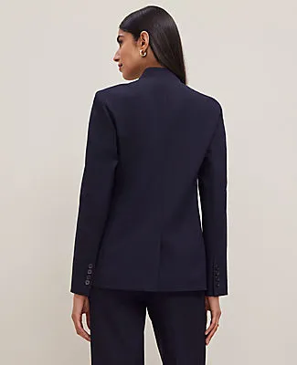 Ann Taylor The Collarless Blazer in Seasonless Stretch sold by Ann Taylor product image thumbnail 2