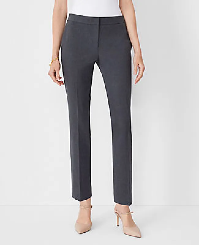 Ann Taylor The Petite Ankle Pant in Seasonless Stretch - Curvy Fit sold by Ann Taylor