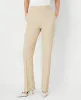 Ann Taylor The Petite Side Zip Straight Pant in Bi-Stretch sold by Ann Taylor