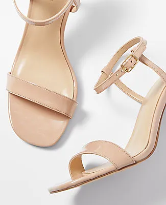 Ann Taylor Patent Skinny Strap Sandals sold by Ann Taylor product image thumbnail 2