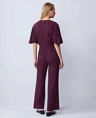 Ann Taylor Belted Crew Neck Jumpsuit sold by Ann Taylor product image thumbnail 2