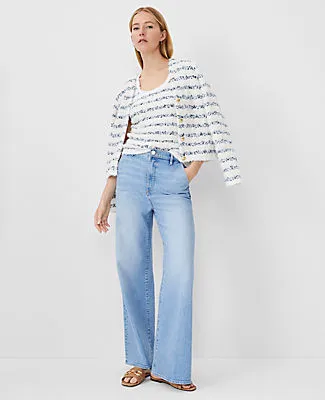 Ann Taylor Petite Textured Scoop Neck Tank Top sold by Ann Taylor product image thumbnail 3