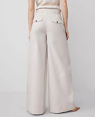 Ann Taylor The Statement Wide-Leg Pant sold by Ann Taylor product image thumbnail 4