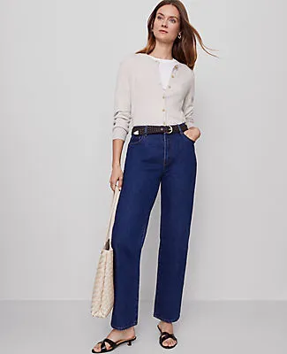 Ann Taylor The Petite Perfect Straight Jean sold by Ann Taylor product image thumbnail 2