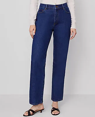Ann Taylor The Petite Perfect Straight Jean sold by Ann Taylor product image thumbnail 3