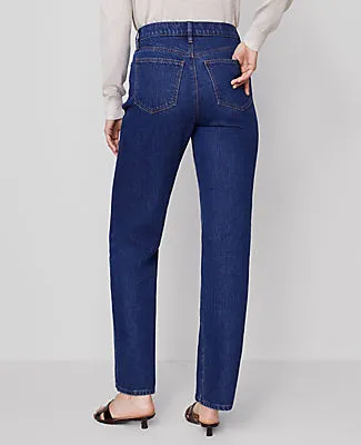 Ann Taylor The Petite Perfect Straight Jean sold by Ann Taylor product image thumbnail 4