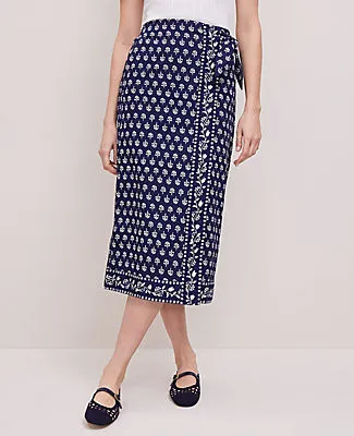 Ann Taylor Weekend Collection Petaled Sarong Skirt sold by Ann Taylor product image thumbnail 2
