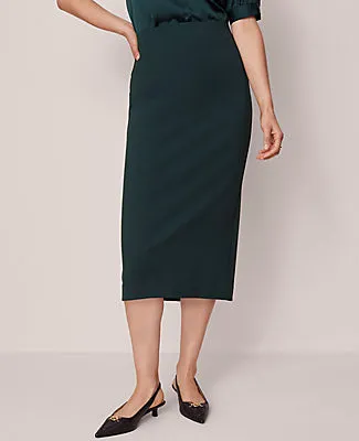 Ann Taylor Ponte Pencil Skirt sold by Ann Taylor product image thumbnail 2