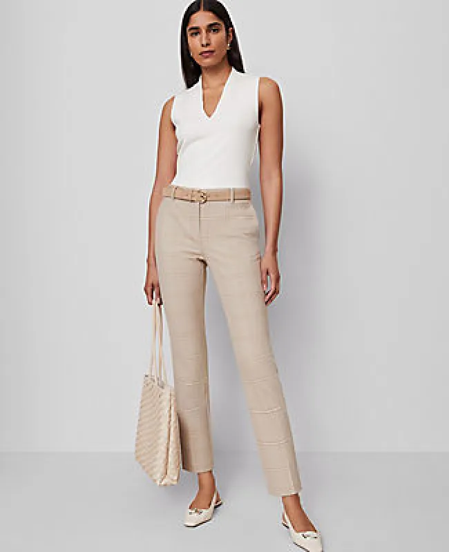 Ann Taylor The Eva Ankle Pant in Plaid sold by Ann Taylor