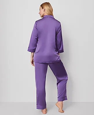 Ann Taylor Satin Pajama Set sold by Ann Taylor product image thumbnail 2