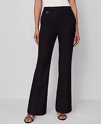 Ann Taylor The Slim Flare Trouser Pant in Bi-Stretch sold by Ann Taylor product image thumbnail 2