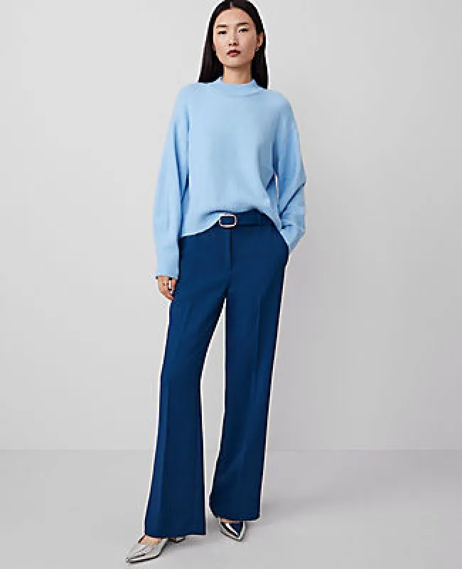 Ann Taylor Belted Boot Pant sold by Ann Taylor