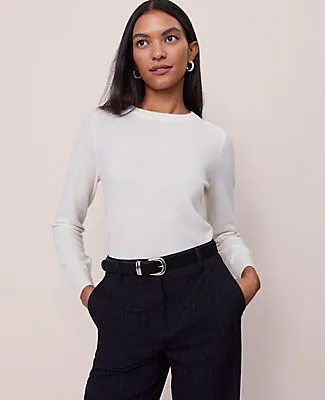 Ann Taylor Cashmere Crew Neck Sweater sold by Ann Taylor