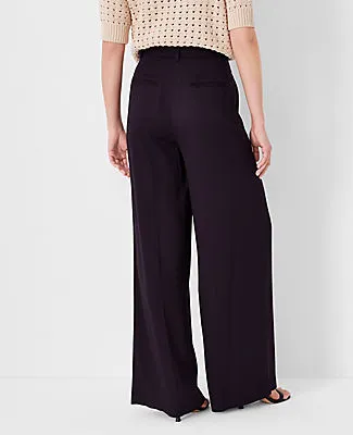 Ann Taylor The Pleated Wide-Leg Pant sold by Ann Taylor product image thumbnail 3