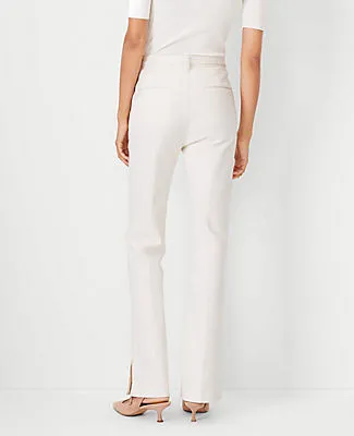 Ann Taylor Tie Waist Slim Jeans in Ivory sold by Ann Taylor product image thumbnail 3