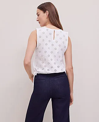 Ann Taylor Petite Weekend Collection Bubble Hem Top sold by Ann Taylor product image thumbnail 2