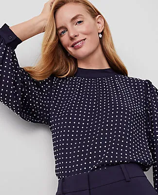 Ann Taylor Bejeweled Mock Neck Top sold by Ann Taylor product image thumbnail 4