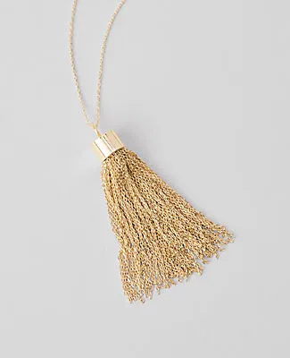 Ann Taylor Tassel Necklace sold by Ann Taylor product image thumbnail 2