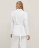 Ann Taylor Crinkle Belted Blazer sold by Ann Taylor