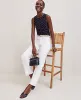 Ann Taylor The Petite Cuffed Straight Jean sold by Ann Taylor