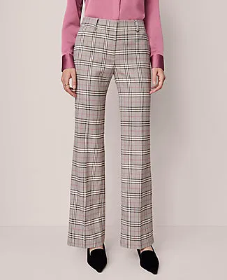 Ann Taylor The Petite Jayne Trouser Pant in Plaid sold by Ann Taylor product image thumbnail 3