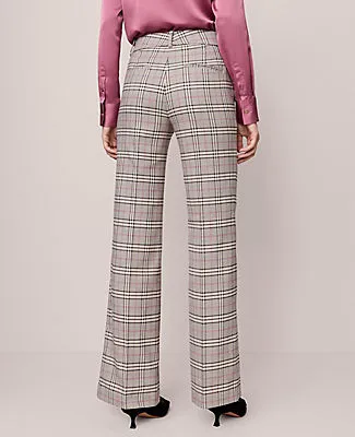 Ann Taylor The Petite Jayne Trouser Pant in Plaid sold by Ann Taylor product image thumbnail 4