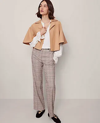 Ann Taylor The Petite Jayne Trouser Pant in Plaid sold by Ann Taylor product image thumbnail 5