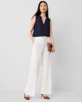 Ann Taylor The Perfect Wide Leg Pant sold by Ann Taylor product image thumbnail 2