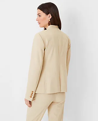 Ann Taylor The Petite Cutaway Blazer in Bi-Stretch sold by Ann Taylor product image thumbnail 3