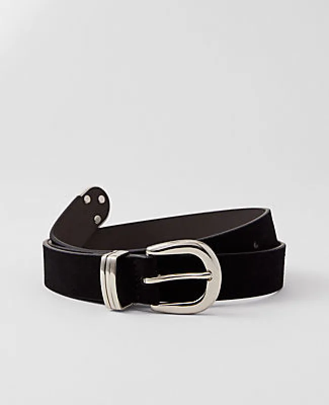 Ann Taylor Suede Multi Keeper Belt sold by Ann Taylor