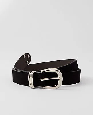 Ann Taylor Suede Multi Keeper Belt sold by Ann Taylor