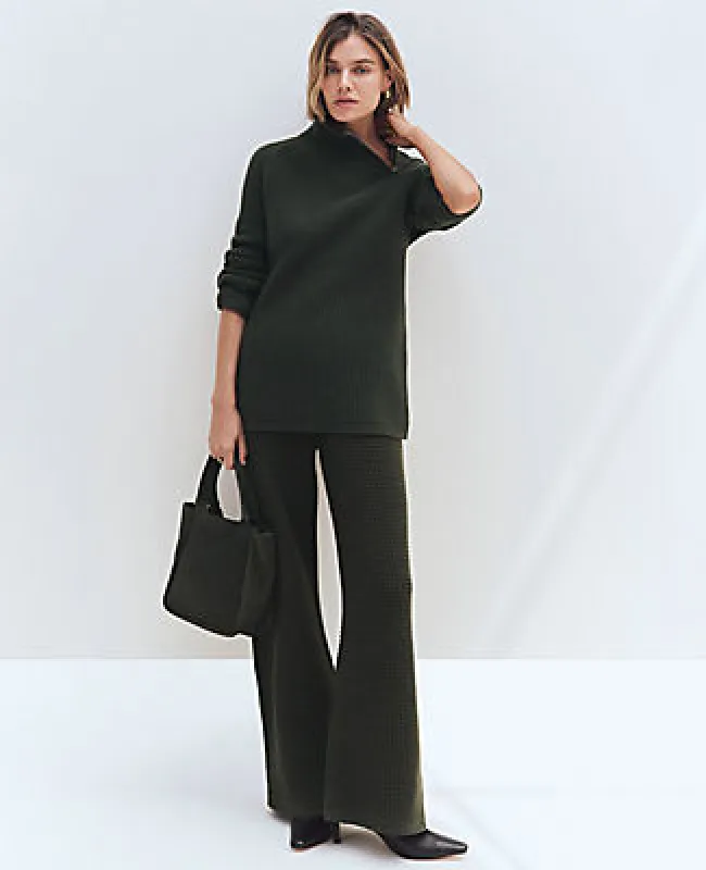 Ann Taylor Petite Weekend Collection Waffle Sweater Pant sold by Ann Taylor