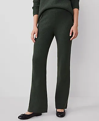 Ann Taylor Petite Weekend Collection Waffle Sweater Pant sold by Ann Taylor product image thumbnail 3